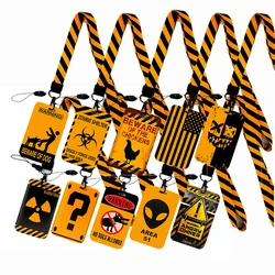 Name Badge Holder Lanyard Business Card Holder Hanging Neck Strap Boy ID Card Holder Door Card Case Small Gift