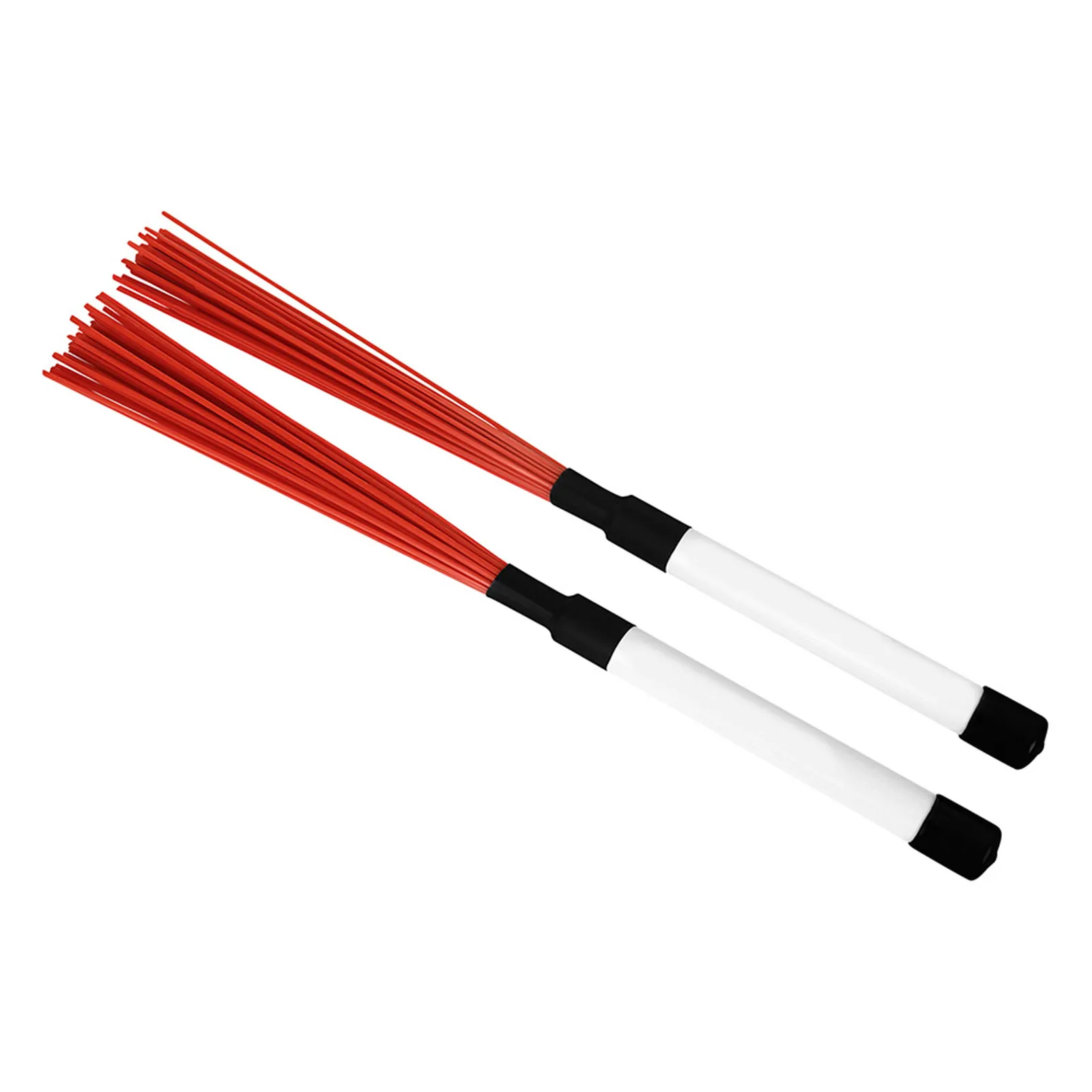 Drum Brush for Percussion Instruments – Nylon Filaments, Ergonomic ABS Handle, Compact & Travel-Friendly, Ideal for Beginners