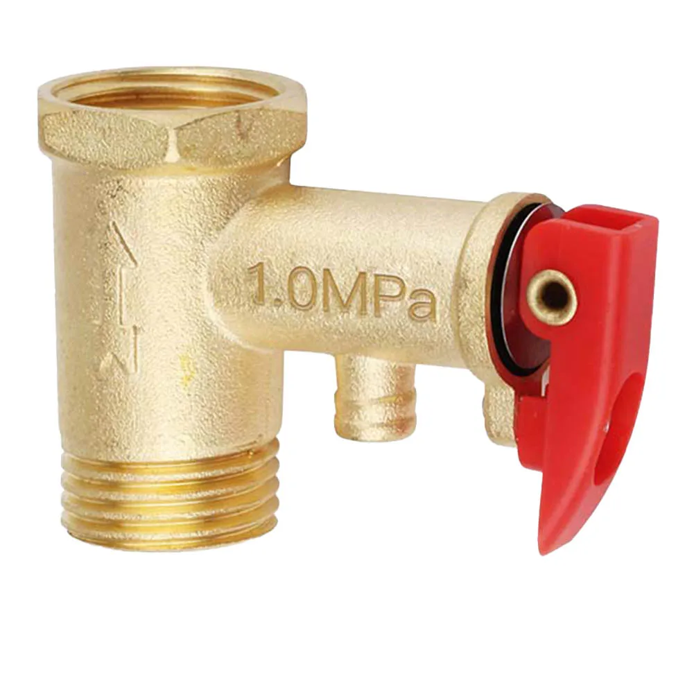 Compatible Copper Safety Valve for Haier and For Midea Water Heater Systems Prevents Overpressure and Leakage Issues