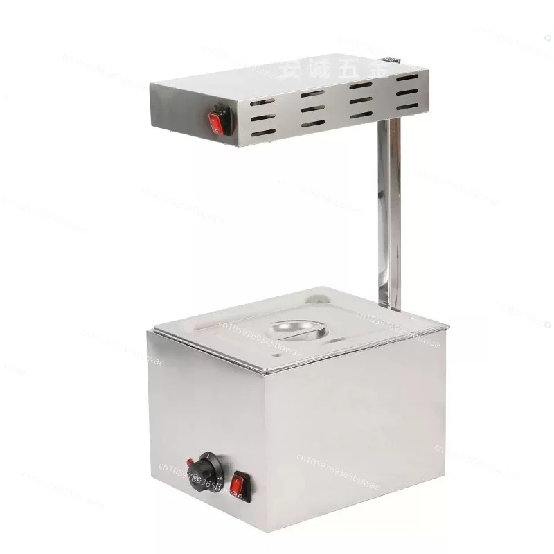 Heating Lamp French Fries Fried Chicken Large Capacity Cross-border Popcorn Chicken Wings Commercial Stainless Steel