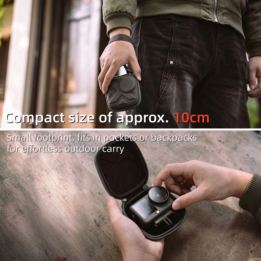 Hard Storage Case Portable Anti-scratch Camera Protective Box for DJI Osmo Action 6 5 Pro 4 GoPro Insta360 Ace Pro2 Accessories
