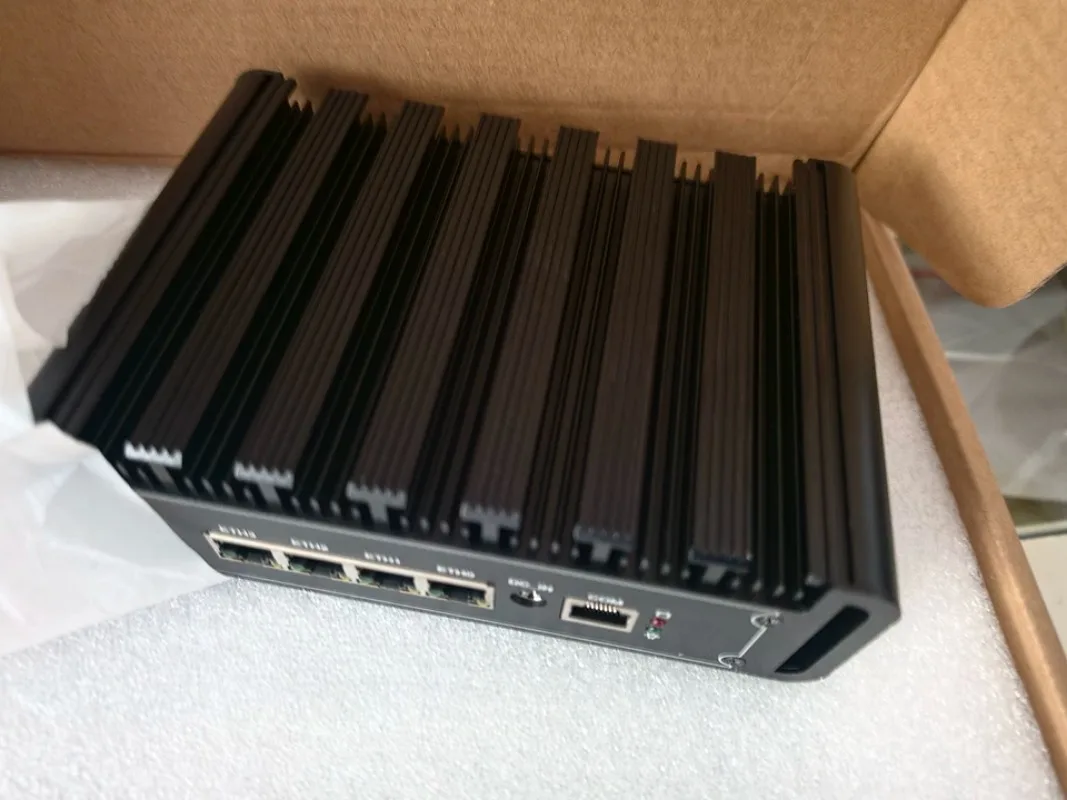 For 4 Port 2.5G Industrial Mini PC J4125 N100 I226 Network Card Industrial Network Gateway Host