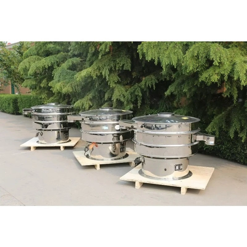 Industrial Sifters Flour Sieving Powder Separator Plastic Screening Circular Vibrating Sieve Rotary Vibrator Screen Machine