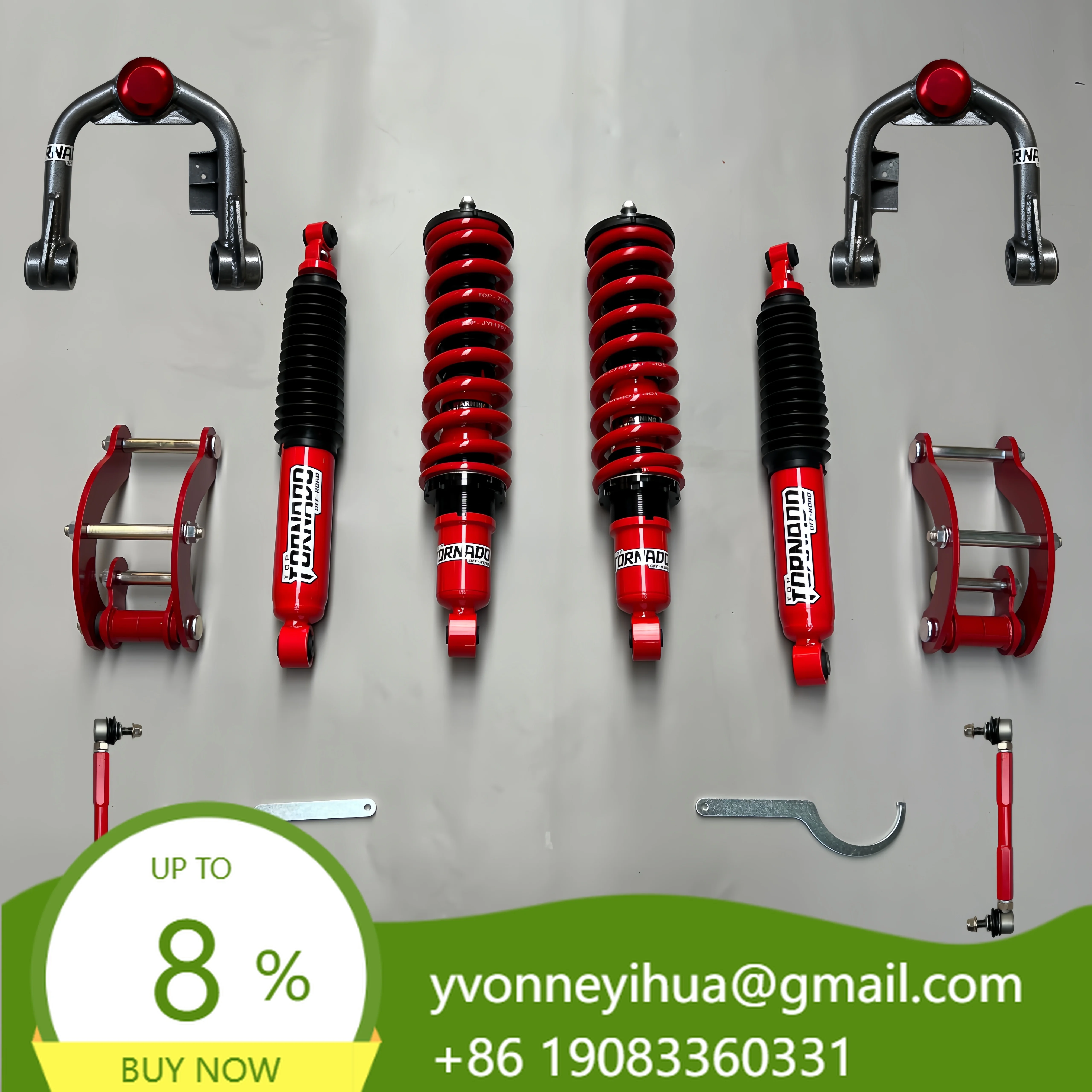 PRO Version Of Adjustable 4X4 Off-road Suspension Kit For D-MAX , Suitable For Both Urban Driving And Heavy Off-road Use