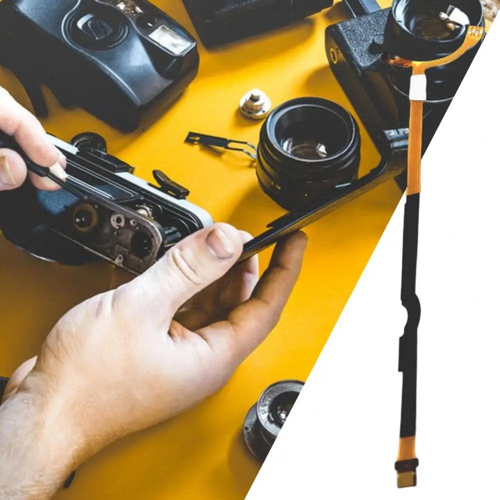 Lens Flex Cable  Useful Professional Repair Parts  DSLR Camera Lens Shutter Aperture Cable Replacement with Sensor