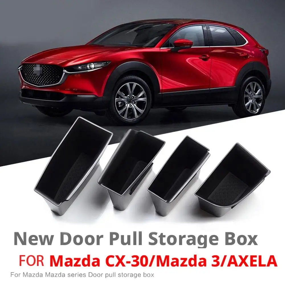 Aufbewahrungsbox für Seitentürgriffe, Organizer für den Autoinnenraum, Zubehör für Mazda 3 und Mazda CX-30 Modelle von 2020-2022