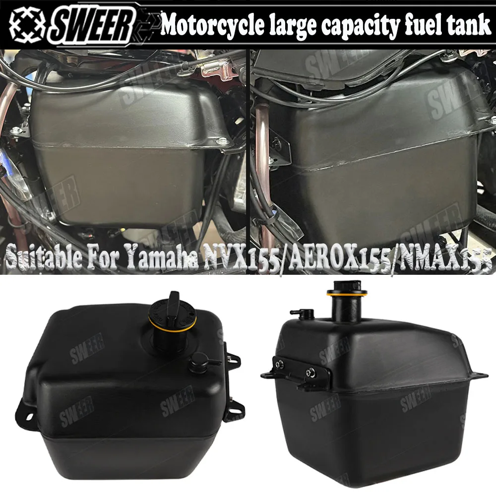 New Arrival Large Capacity Fuel Tank Direct Replacement Motorcycle Modified Gas Tank Accessories For Yamaha NVX155 AEROX155