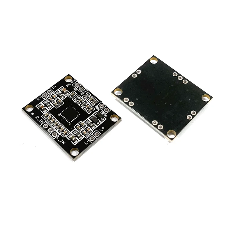 50PCS Pam8610 Amplifier Board 2x15W Double Track Stereo D-type High Power Diy Module