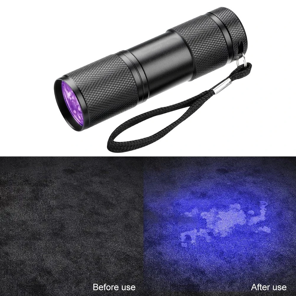 Portable UV Flashlight 100LED 51LED 12LED Ultraviolet Torch 395nm Black Light Outdoor Waterproof Dryer Curing Lamp Medical Light