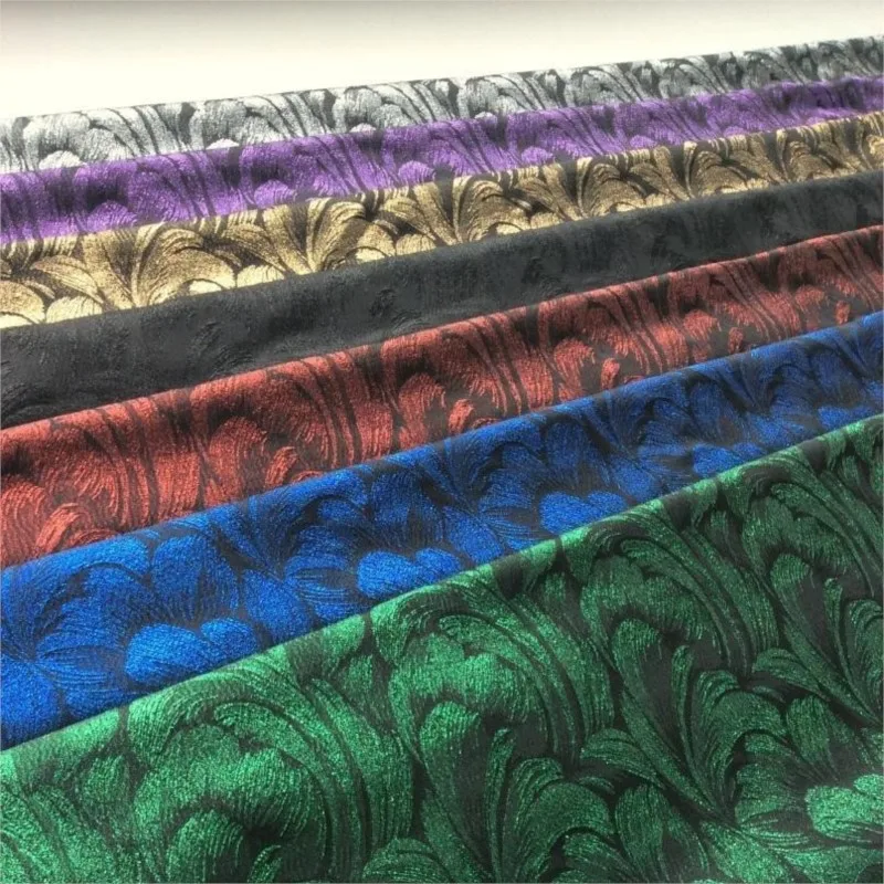Woven fabric wave gold thread jacquard dress shorts handbag colored clothing
