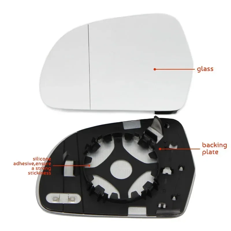 For Audi A4 B8 2010 2011 2012 2013 2014 2015  Rear View Rearview Mirror Glass Car Accessorion