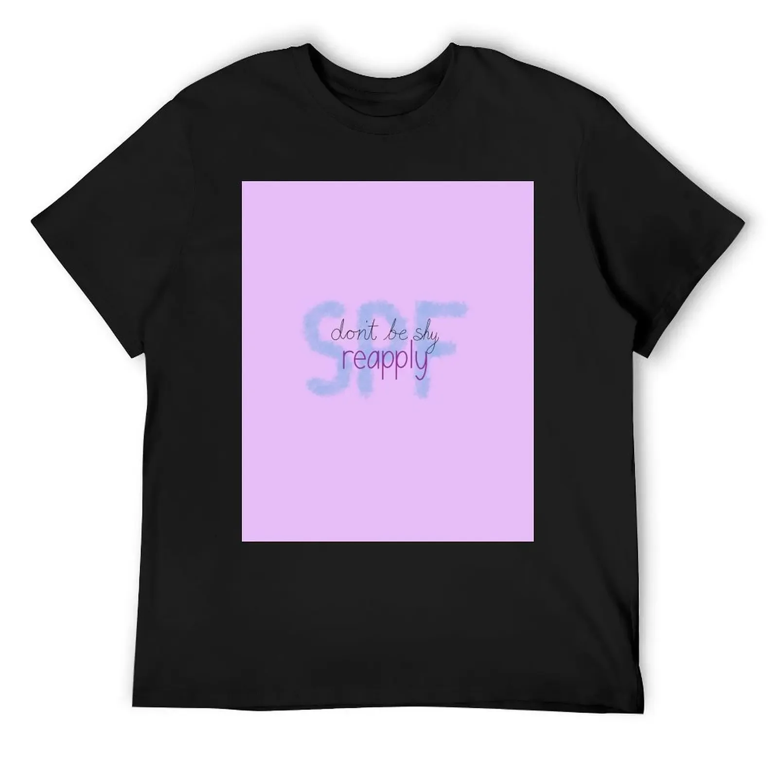 Don’t Be Shy Reapply Pastel - Sunscreen T-Shirt oversizeds vintage clothes vintage anime shirt men t shirt