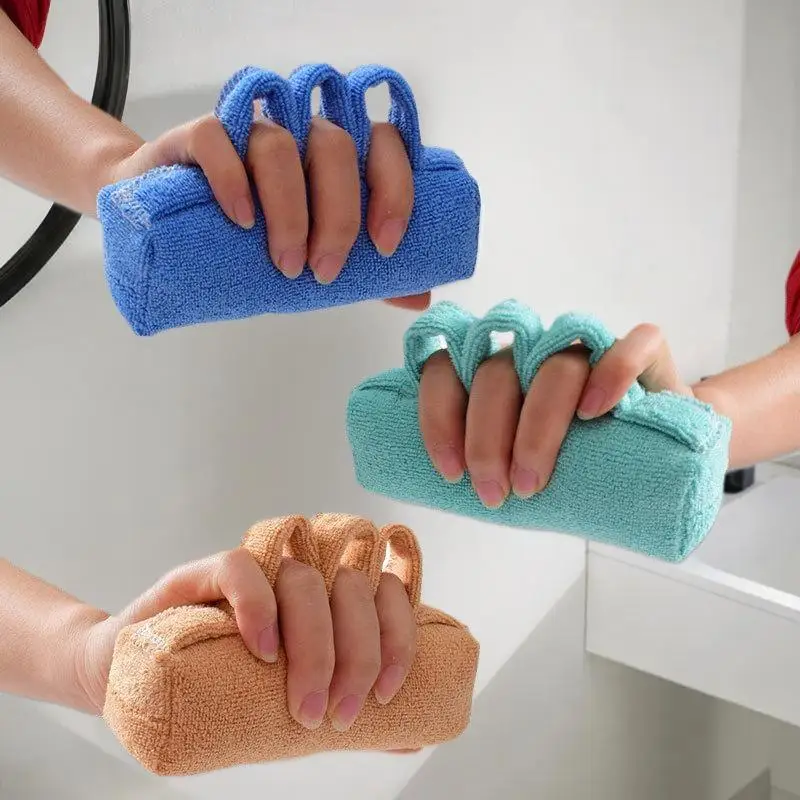 Separador de dedos para idosos, produtos de cuidados com a saúde dos dedos para pacientes com deficiência, almofada de aperto para as mãos, separador de dedos, 1 peça
