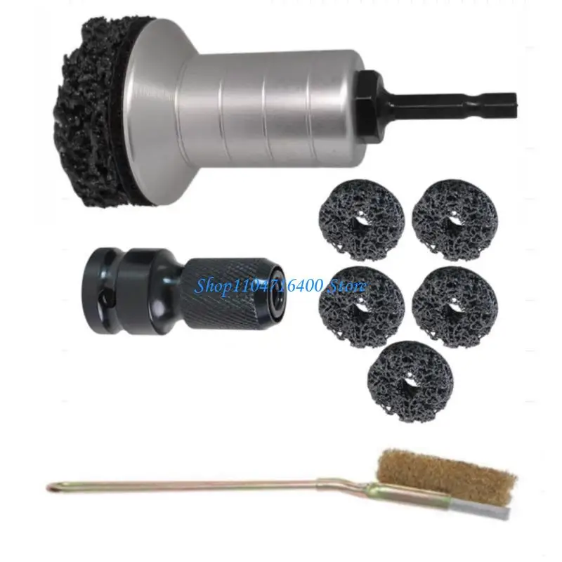 y1gd Versatile Wheel Care Grinding Attachment Strong strength Abs Shell Grinding Tool Simple Operate for Efficient Deburring