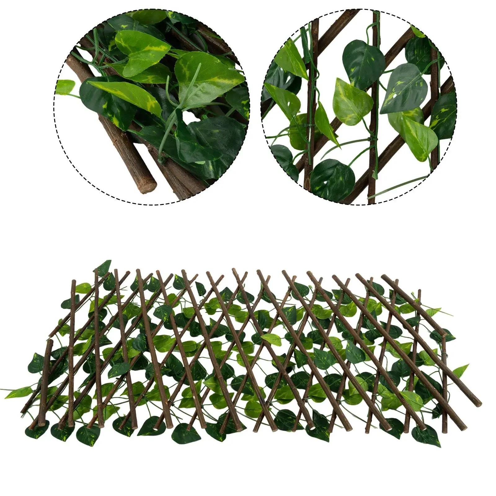 Artificial Leaf Fence Panel Faux Hedge Privacy Fence Screen Greenery For Outdoor Garden Yard Terrace Patio Decor Garden Supplies