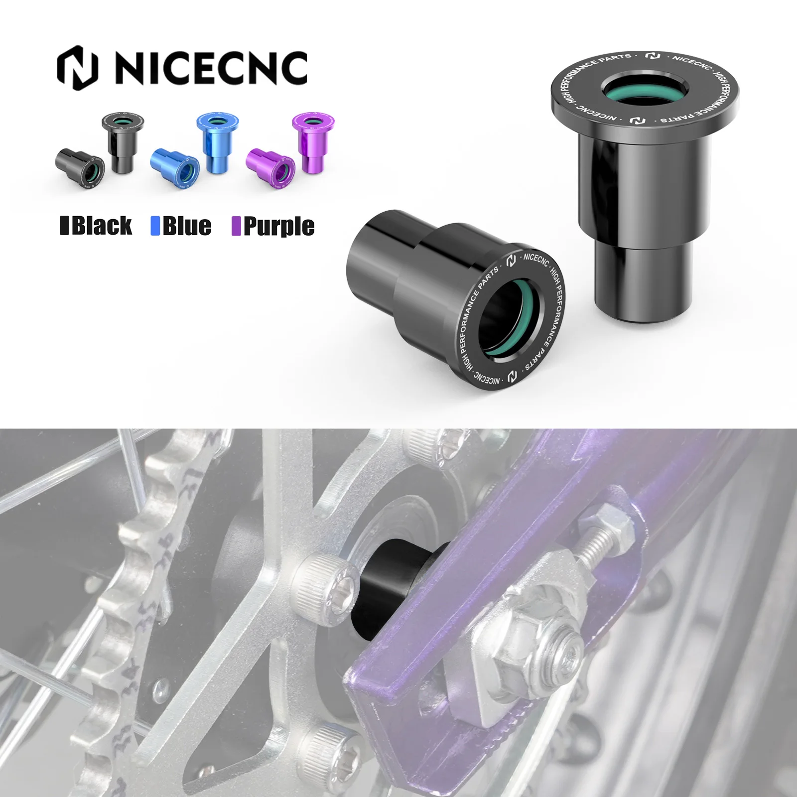 NICECNC проставки заднего колеса, воротники ступицы, уплотнительное кольцо для Surron light bee X light bee S light bee L1E Segway X160 X260 электрический велосипед