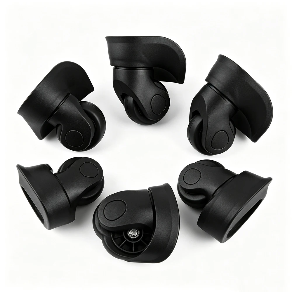 2-4Pcs High Quality PVC Suitcase Luggage Wheels Spinner Caster Silent Replacement Wheels Customs Box Trolley Accessories Hot