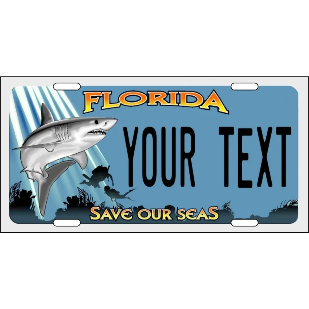 Personalized Custom Florida Car License Plate 