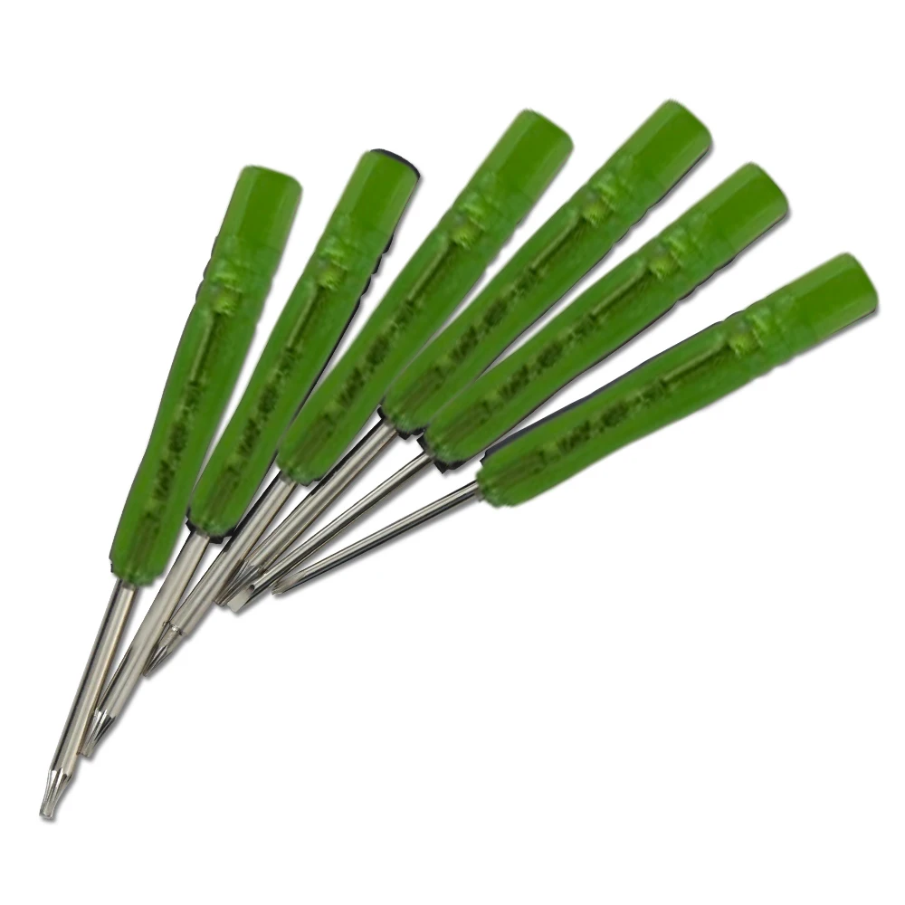 20-teiliger 85-mm-Mini-Schraubendreher CR-V-Stahl-Schraubendreher-Bits Phillips/Flach/Torx/ 5-Punkt/Y-Spitze für Elektronik-Reparaturwerkzeug
