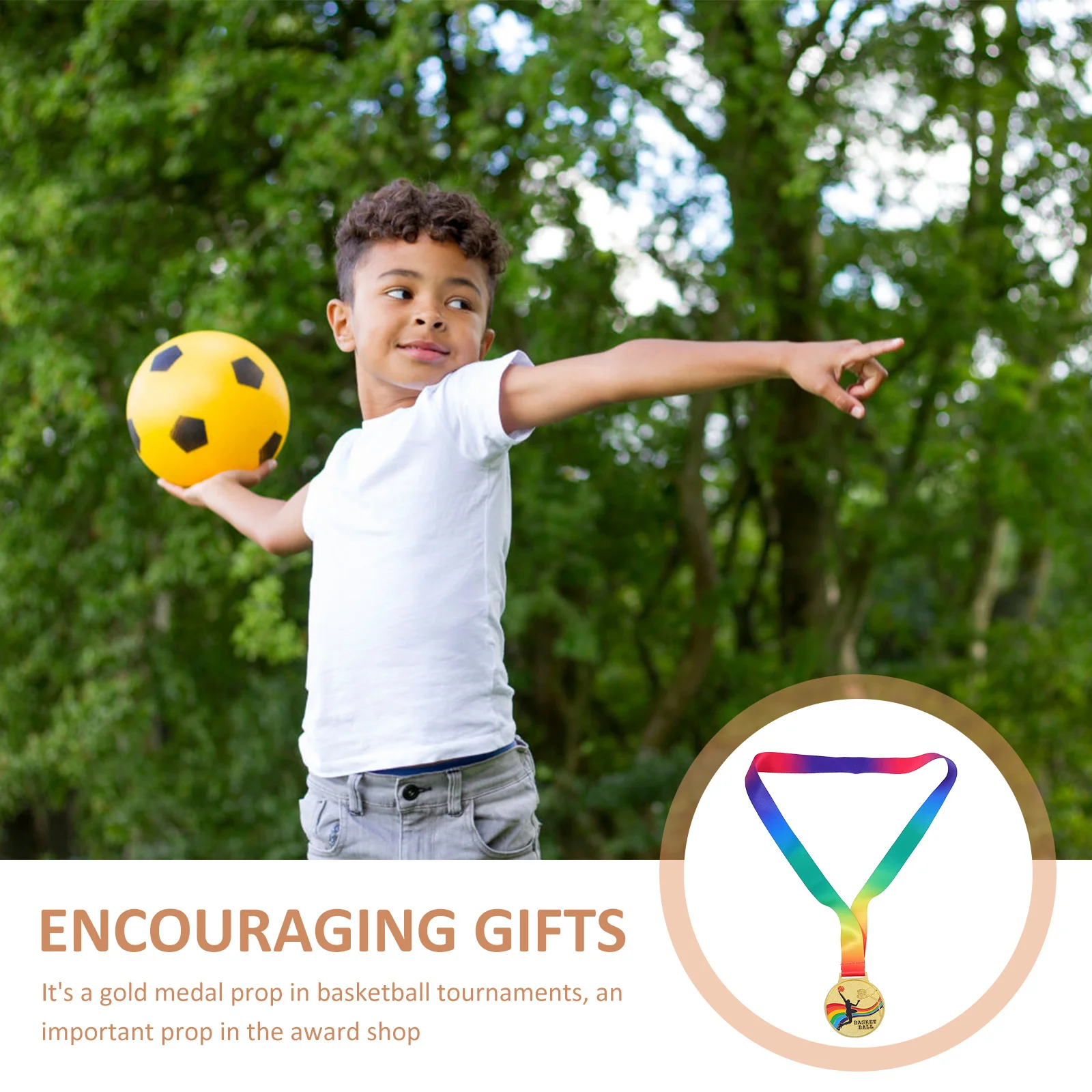 2 قطعة ميداليات كرة السلة مادة ممتازة كأس الحدث الرياضي تصميم رائع جائزة تحفيزية لميدالية الإنجاز #4