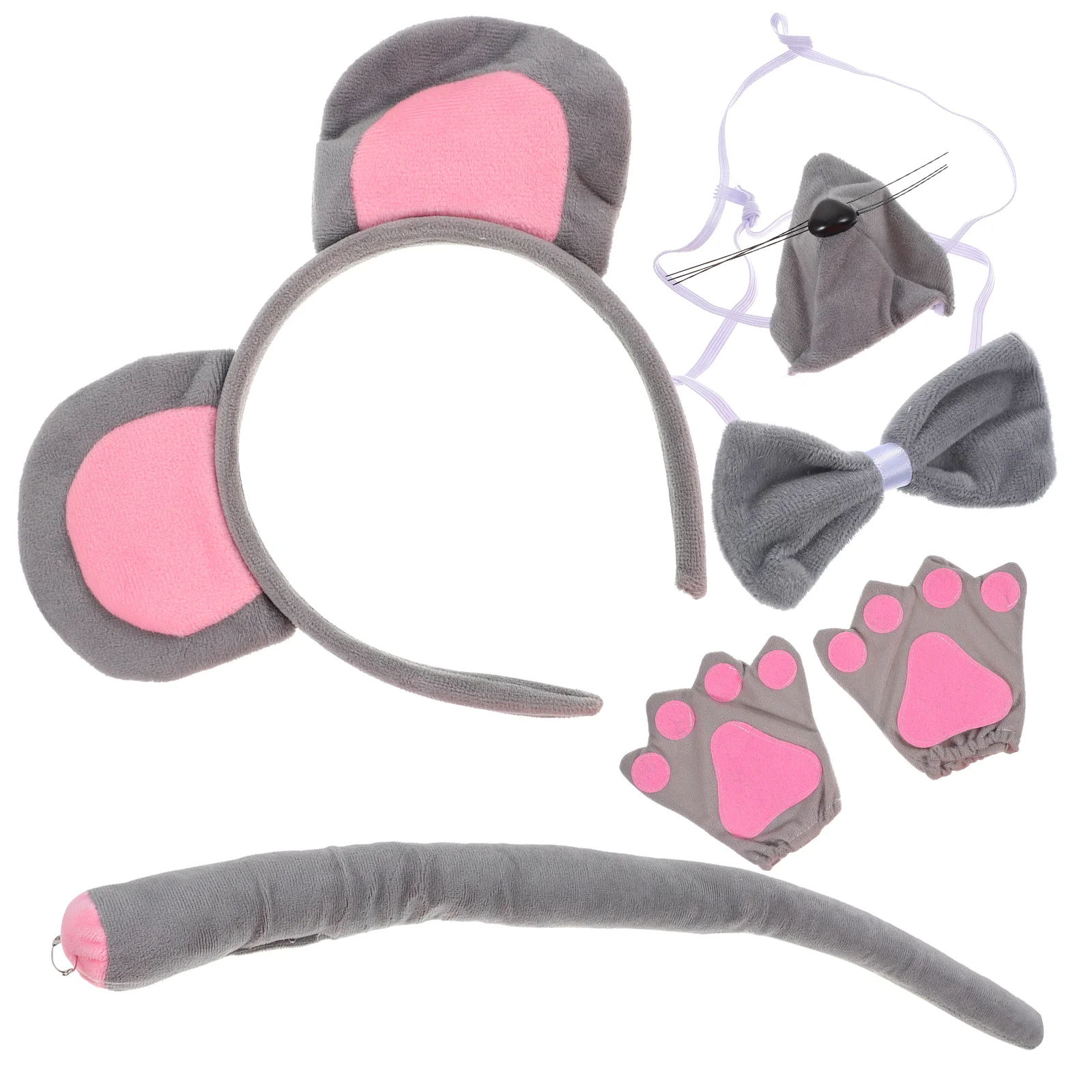 

Dress Up Costumes For Boys Apparel Cosplay Headband Rat Ears Hair Accessories Girls Mouse Set Mice