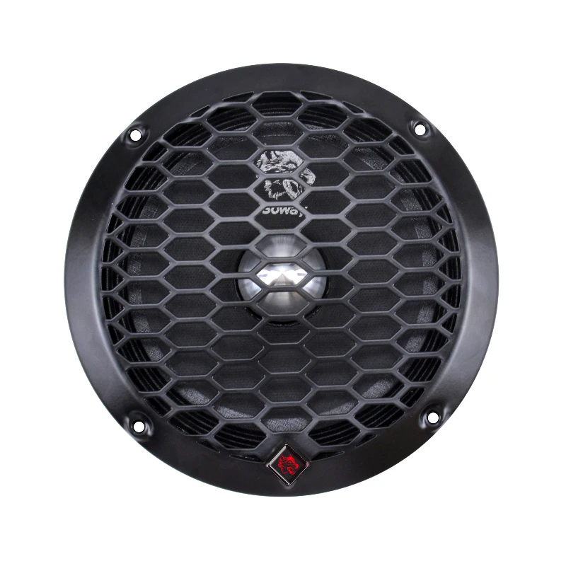 SOTAMIA 1Pcs 6.5 Inch Midrange Speaker 4 Ohm 300W Altavoz Aluminium Bullet Cloth Edge Speaker Home Theater HIFI Loudspeaker