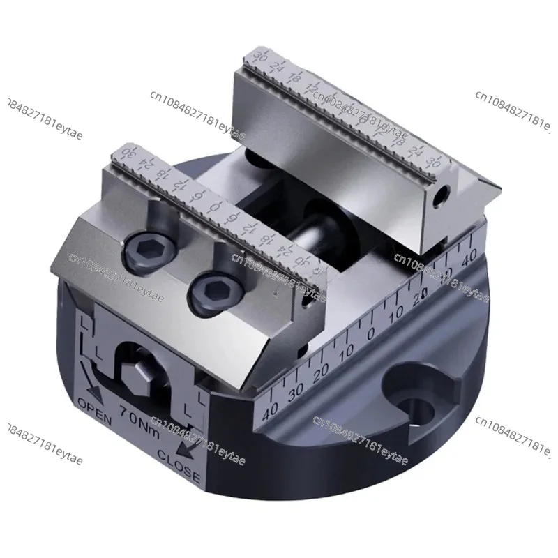 Suitable for 5-axis and 4-axis self centering CNC fixtures, replaceable and equipped with self-made jaws for fine grinding