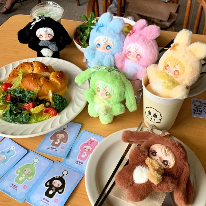 

AYOR TOYS ShyShy Shiny Little Rabbit виниловая слепая коробка Kawaii аниме фигурка брелок украшение комнаты девушки мультяшная кукла подарок