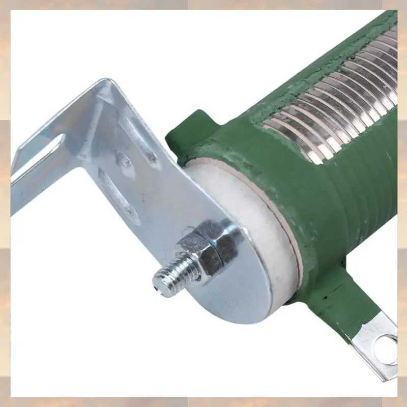 

2025 New-4X 200W Watt 100 Ohm Tube Adjustable Rheostat Resistor Green