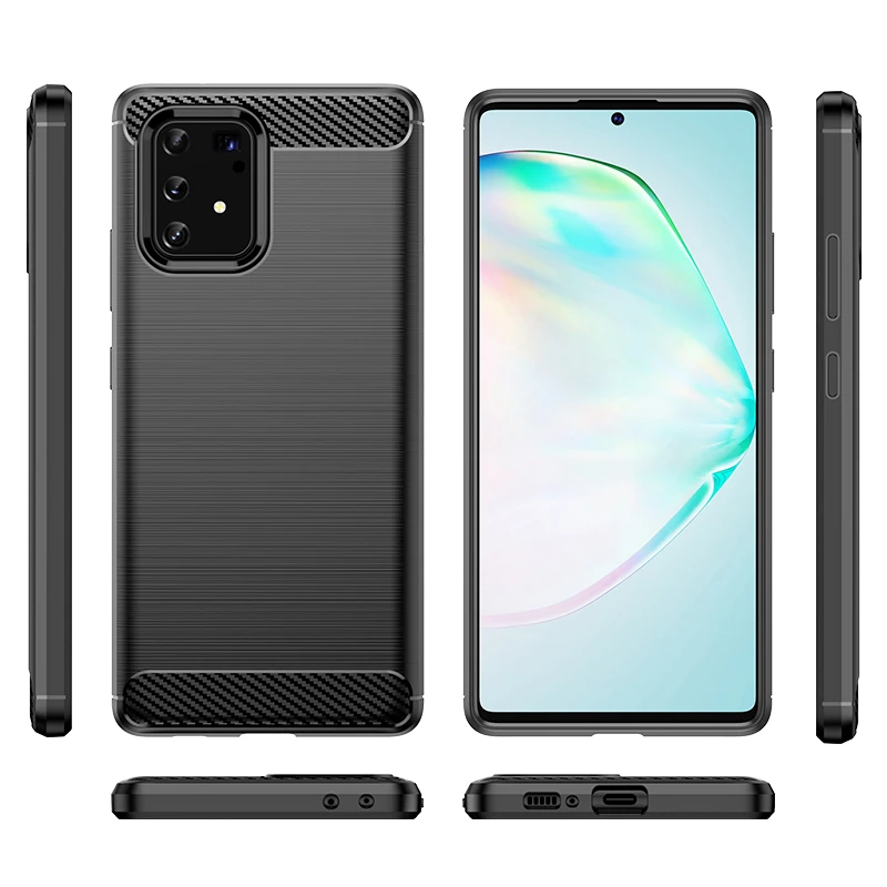 Voor Samsung Galaxy S10 Lite Cover Case Voor Samsung S10 Lite Capas Bumper Shockproof Soft Tpu Case Voor Samsung S10 lite Fundas