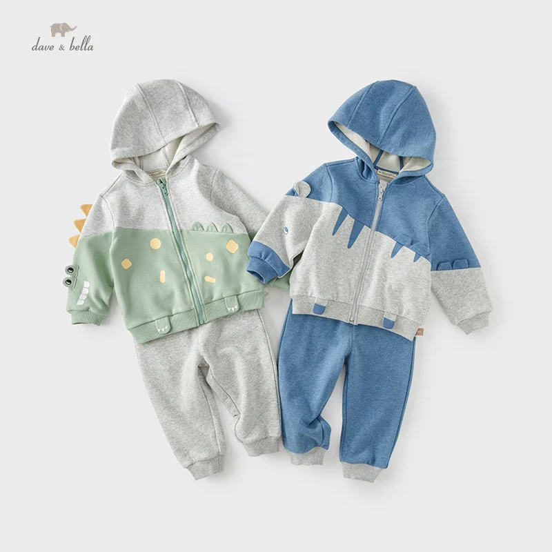 Dave Bella Children's Suit Autumn Boy’s Two-Piece Knit Casual Fashion Sport Outdoor DB3236883