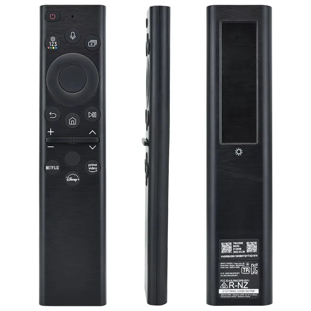 

New BN59-01385B Rechargeable Solar Voice Remote Control Fit For Samsung 2022 Smart TV Q60B Q70B Q80B QN85B QN90B QN95B QN800B
