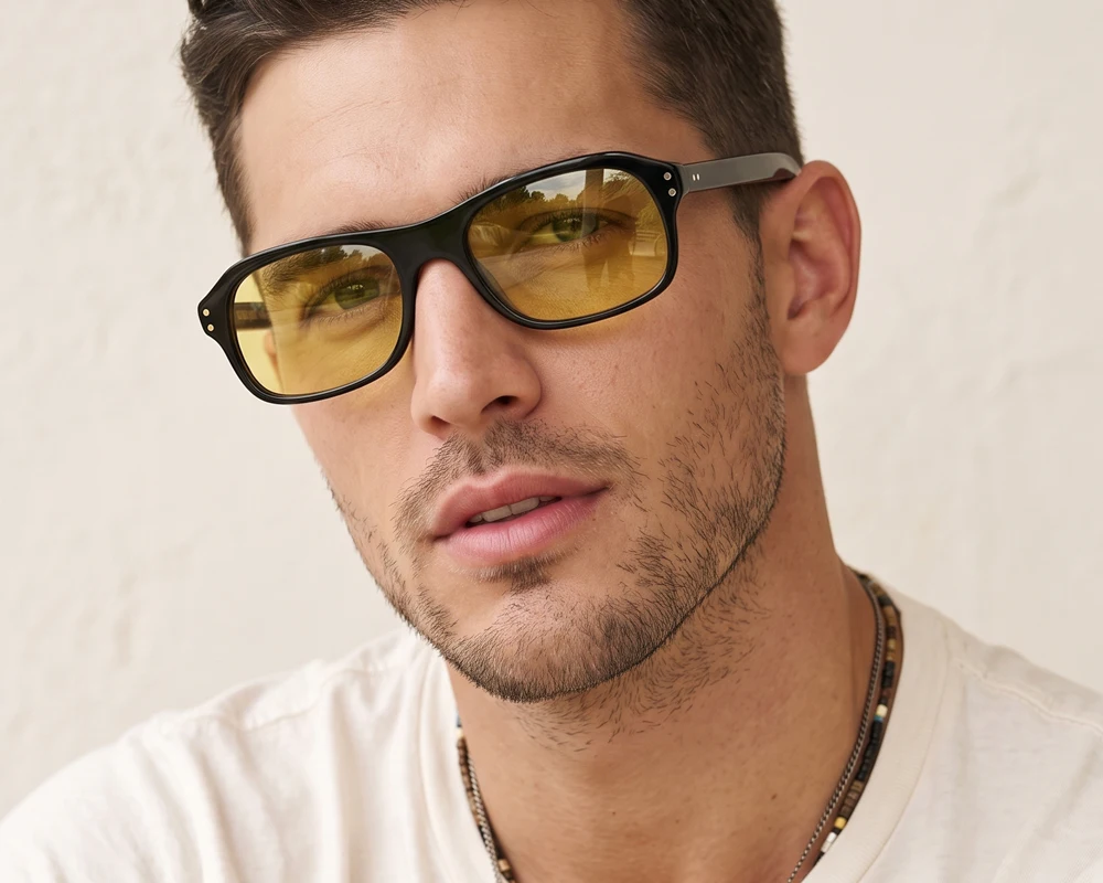 Platz Sonnenbrille für Männer Kingsman Sonnenbrille UV400 Schutz Polarisierte Anti-glare Auto Fahren Brille Nacht Guide Gläser – Detail 5