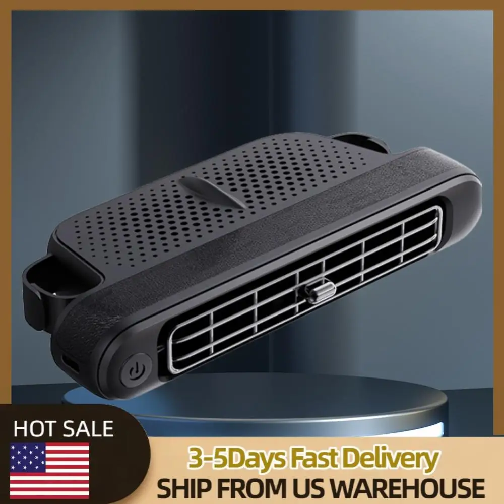 

USB-вентилятор для автомобиля на заднее сиденье, 3 скорости, 5В/2А, электрический вентилятор для сидений мини-автомобилей, фургонов, седанов