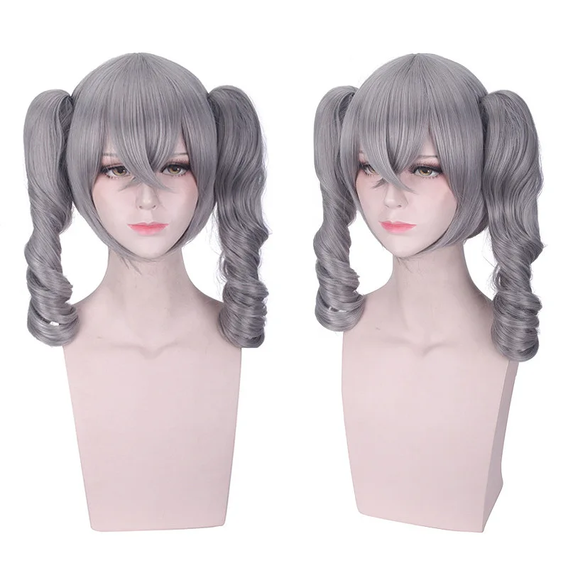Synthetic Long Wavy Cosplay Wig Heat Resistant Fiber Costume Hair for Women Party Anime Roleplay Dress Up