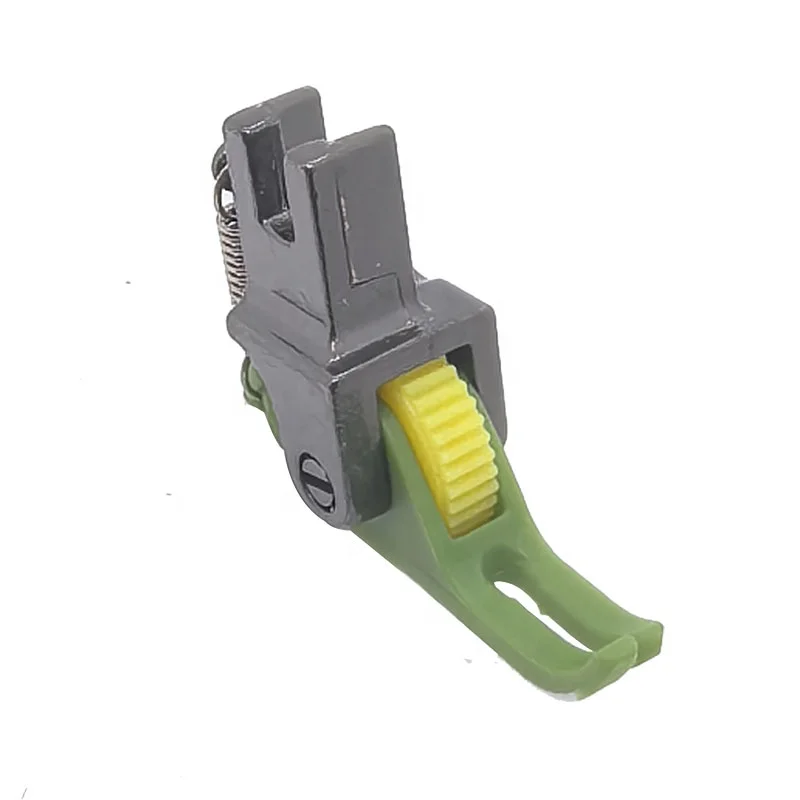 T58N Narrow Plastic Roller Zipper Presser Foot Wheel for Single Needle Industrial Lockstitch Sewing Machine Spare Parts