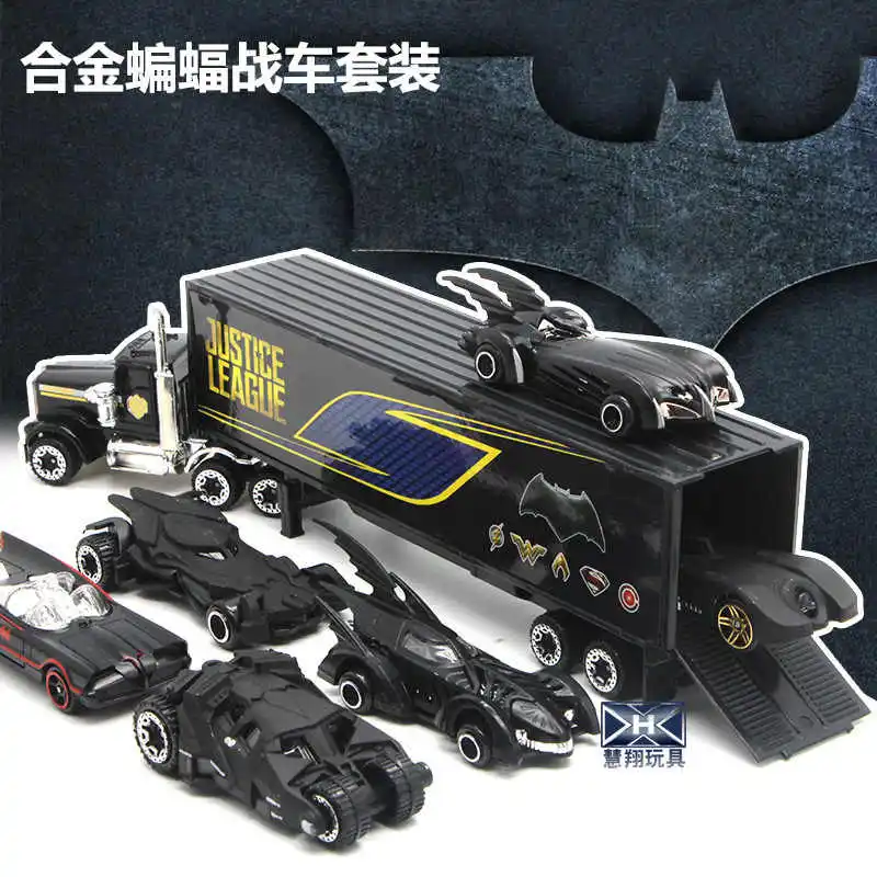 Batmobile سبيكة نموذج سيارات 1:64 باتمان 6 قطعة بهلوان 6 الجيل مزيج ديكور المنزل غرفة السيارة جمع للأطفال الهدايا