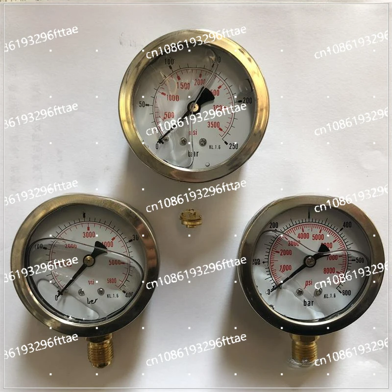 Hydraulic Tester 250/400/600bar Hydraulic Pressure Test Hydraulic Gauge for Excavator Construction Machinery