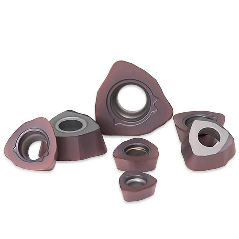 Schnellvorschub-CNC-Fräseinsatz für Schrupbearbeitung JOMW06T215 JOMW080320 JDMW09T320 JDMW120420 JDMW140520 für Edelstahl – Detail 7
