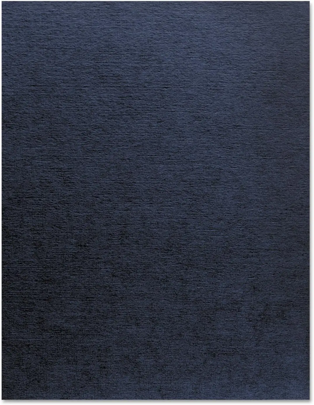 

Professional Linen Presentation Covers, Letter Size, Navy Blue, Pack of 200 Sheets