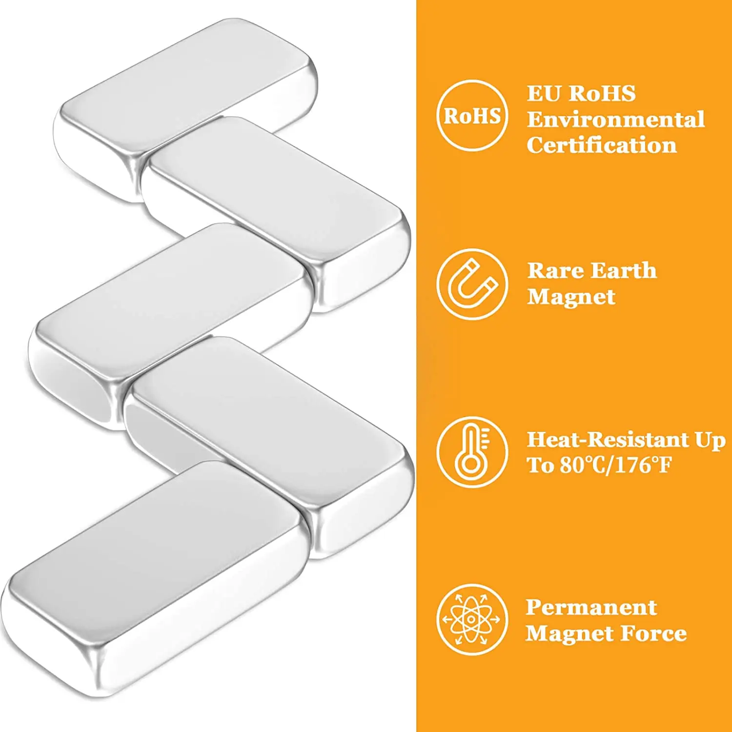 10-100pcs 15x6x2 Neodymium Magnet 15mm*6mm*2mm N35 NdFeB Block Super Powerful Strong Permanent Magnets Imanes Neodimio Potentes