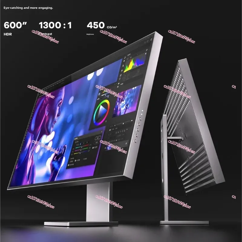 Monitor 4K da 32 pollici Schermo di design professionale Corpo in lega di alluminio Mac Schermo esteso esterno Typec