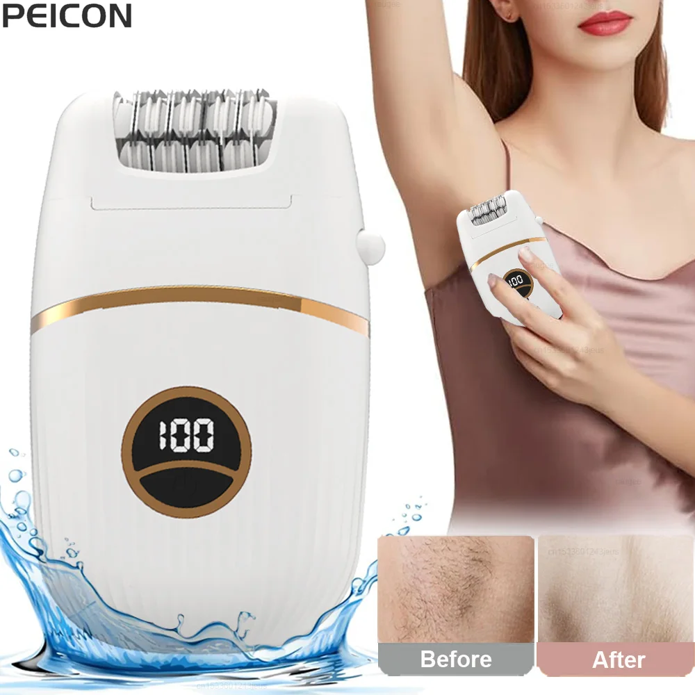 

Electric Razor for Women Body Epilator Hair Removal Woman Electric Shaver for Body Arm Legs Underarm Bikini Trimmer Hair Remover