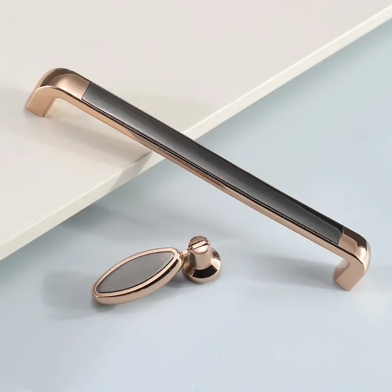 Puxador redondo para porta de gaveta de armário, liga de zinco, preto, dourado, casa, cozinha, armário, guarda-roupa, móveis