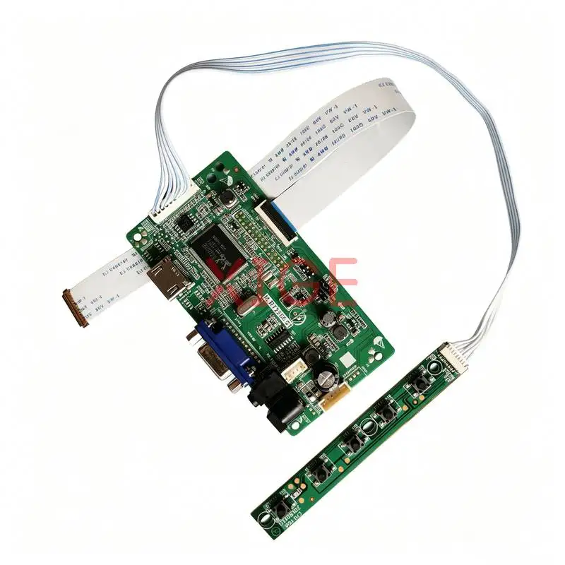 

Matrix Controller Drive Board Fit B156XTN08 B156XTN07 G156XTN02 B156XW04 Laptop Display VGA+HDMI 30Pin EDP 1366x768 1366*768 Kit