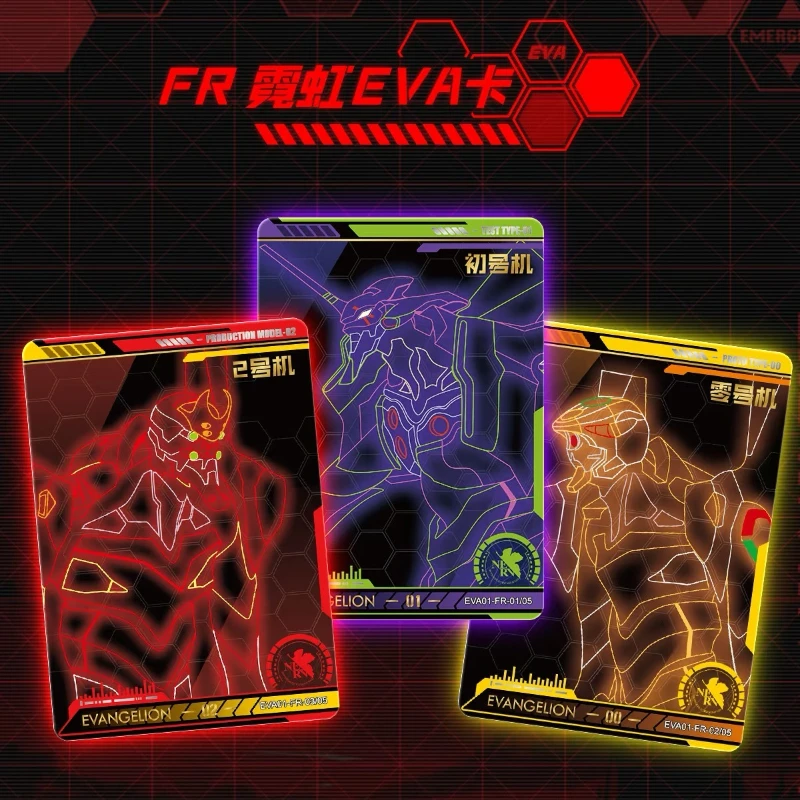 KAYOU Genesi Evangelion Card Asuka Langley Soryu Ayanami Rei Ikari Shinji EVA Mech Beginning Collection Anime Card Original Box