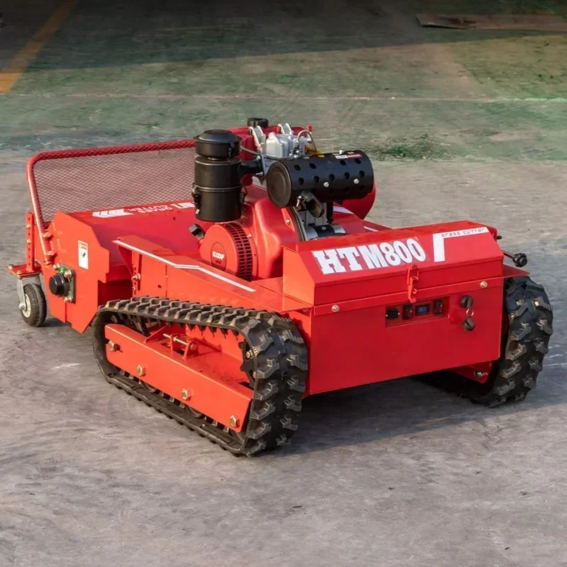 

650W Brushless Motor Cutting Width 80Cm 100Cm 120Cm Remote Control Lawn Mower Home Use Grass Cutter