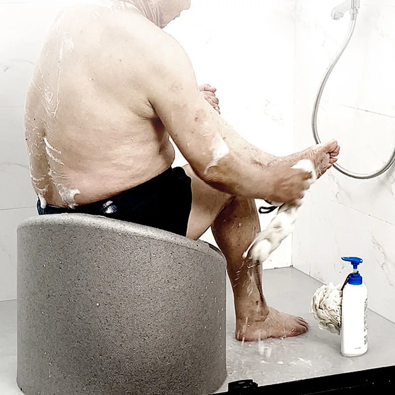 

Стул для душа EPP для пожилых беременных женщин и детей, безопасный стул для ванной комнаты, водонепроницаемая, легкая, портативная, скамейка для сидения