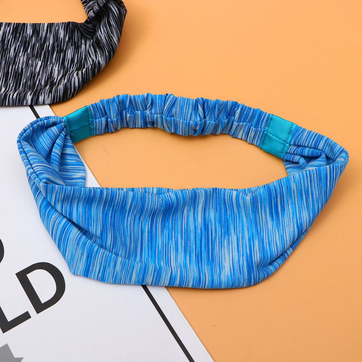 

3Pcs Yoga Elastic Headband Sweat Absorption Sports Hairband for Running Exercise Pilates Headwear Women Girls Sports Hairband