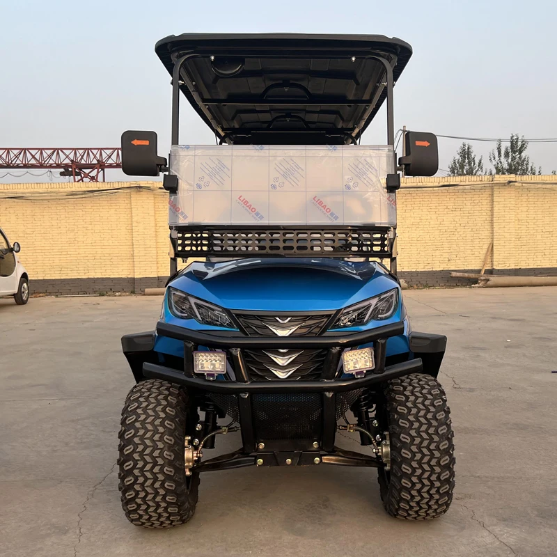 Wholesale Cheap Price Hot Sale CE Factory Customized Long Range 4000/5000W 60V 4 6 Seater Electric Golf Cart